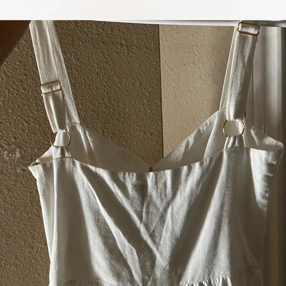 Meshki Adriana Linen Midi Dress - Picture 3 of 3